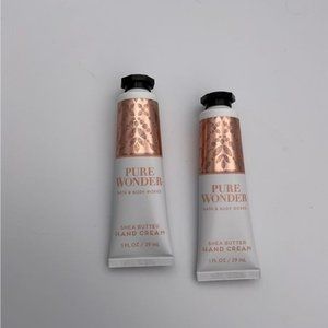 Bath & Body Works X2 PURE WONDER Shea Butter Hand Cream